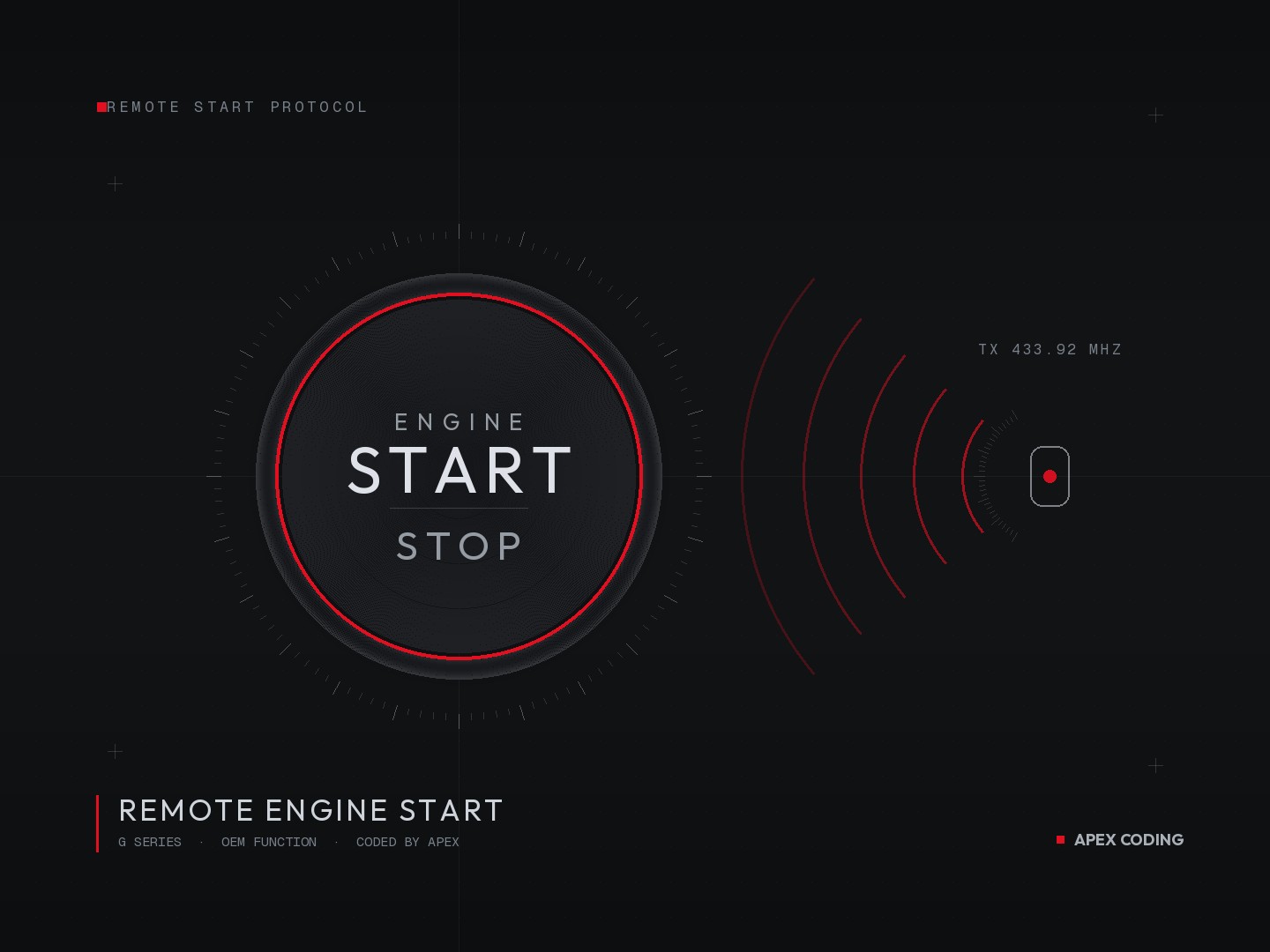 BMW Remote Engine Start